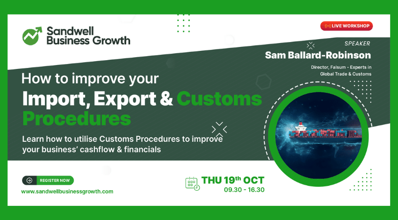 ‘How to improve your import, export and customs procedures’: workshop