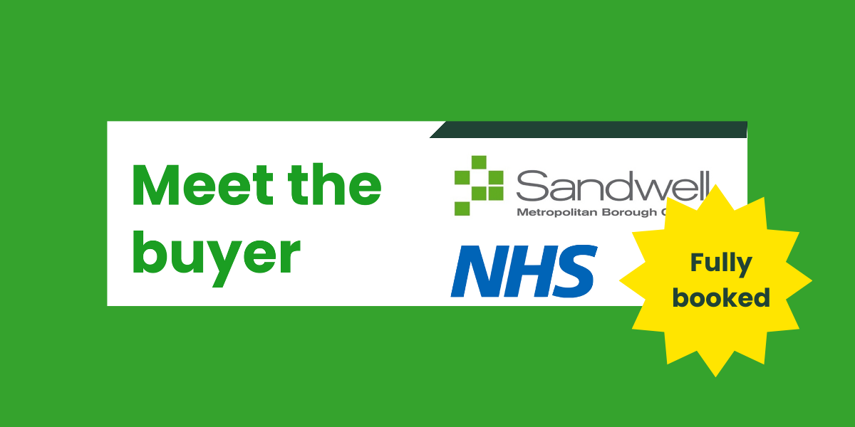 ‘Meet the buyer’ networking event – with the NHS