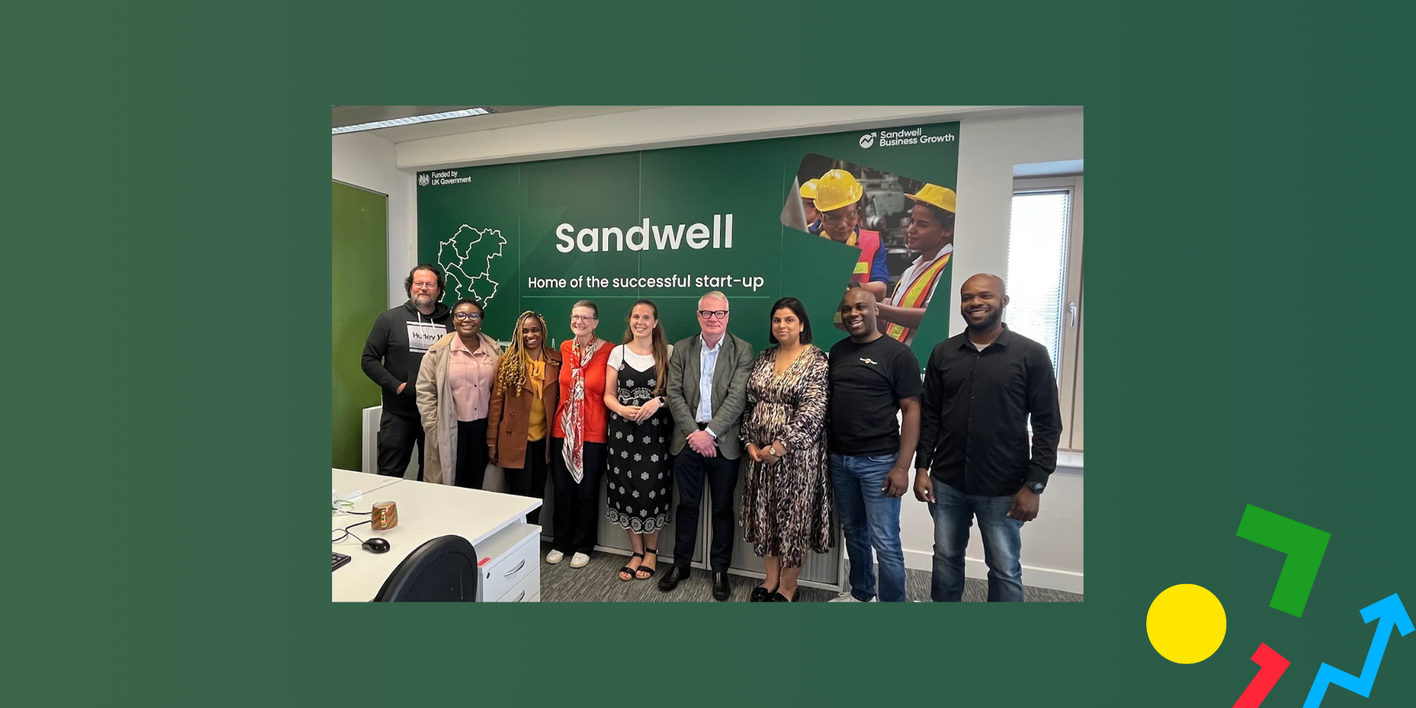 Mayor visits Sandwell Start-Up Hub