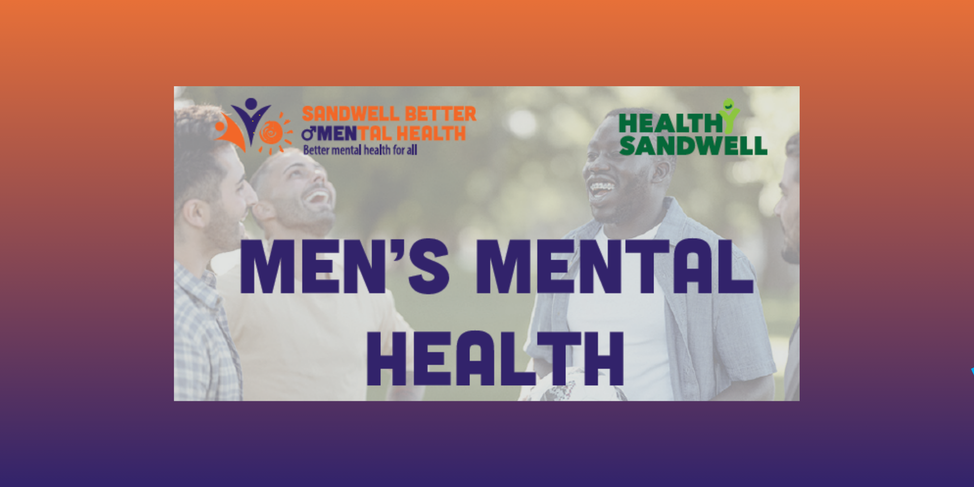 Focusing on men’s mental health in Sandwell: have your say