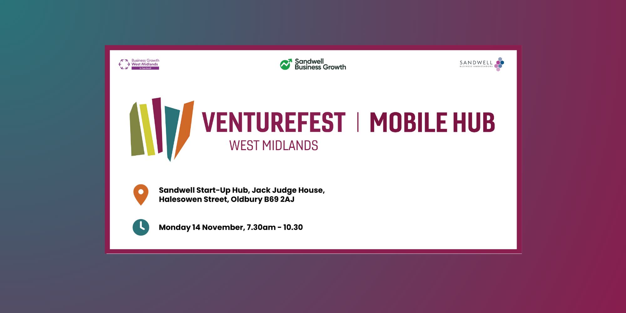 Venturefest Mobile Hub Sandwell - What is innovation in established companies