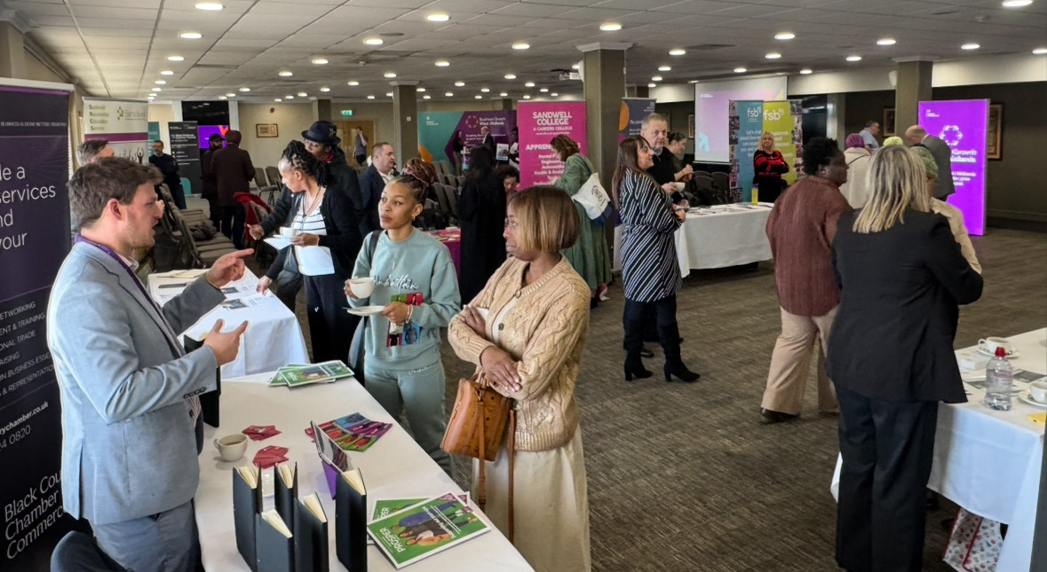 Sandwell Business Support Roadshow: a huge success