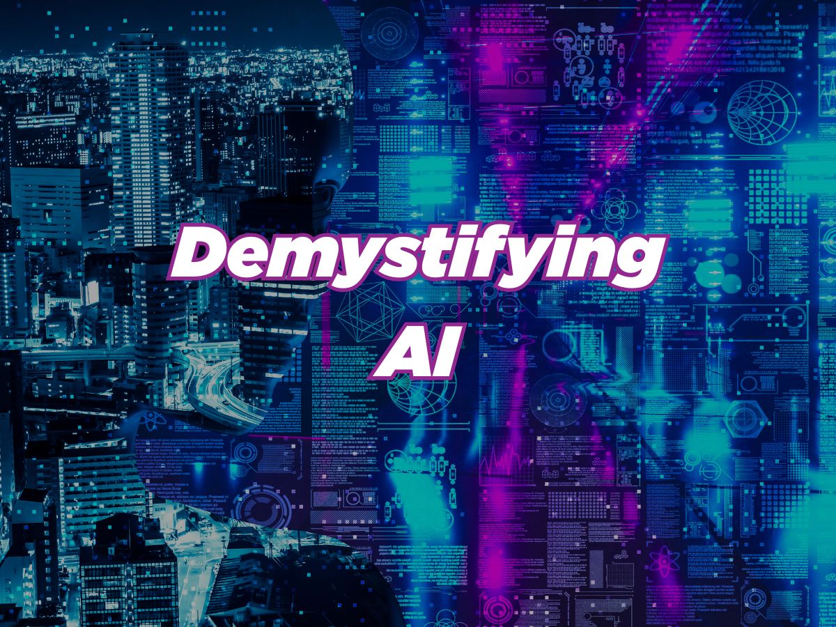 Demystifying AI workshop